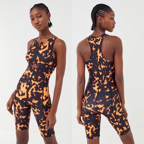 Out From Under Roux Seamed Racerback Romper - UO - Picture 1 of 14